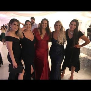 Mermaid Navy Blue Sequence dress